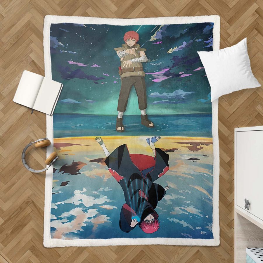 Naruto-Charaktere Decke - Fleecedecke – Bild 3