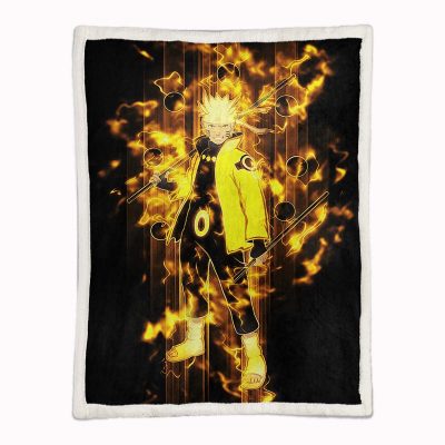 Alternative view of Naruto Uzumaki Charakter 01 Decke - Fleecedecke