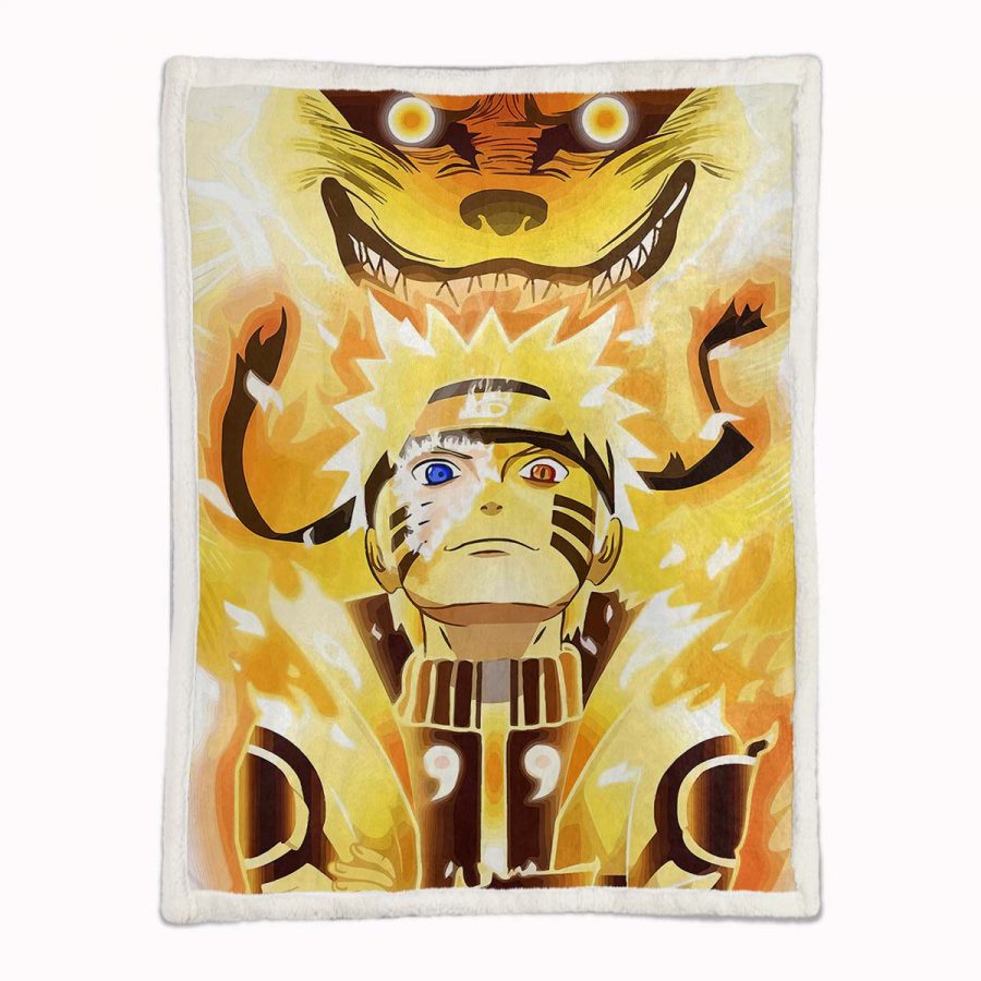 Naruto Uzumaki Charakter 02 Decke - Fleecedecke – Bild 2