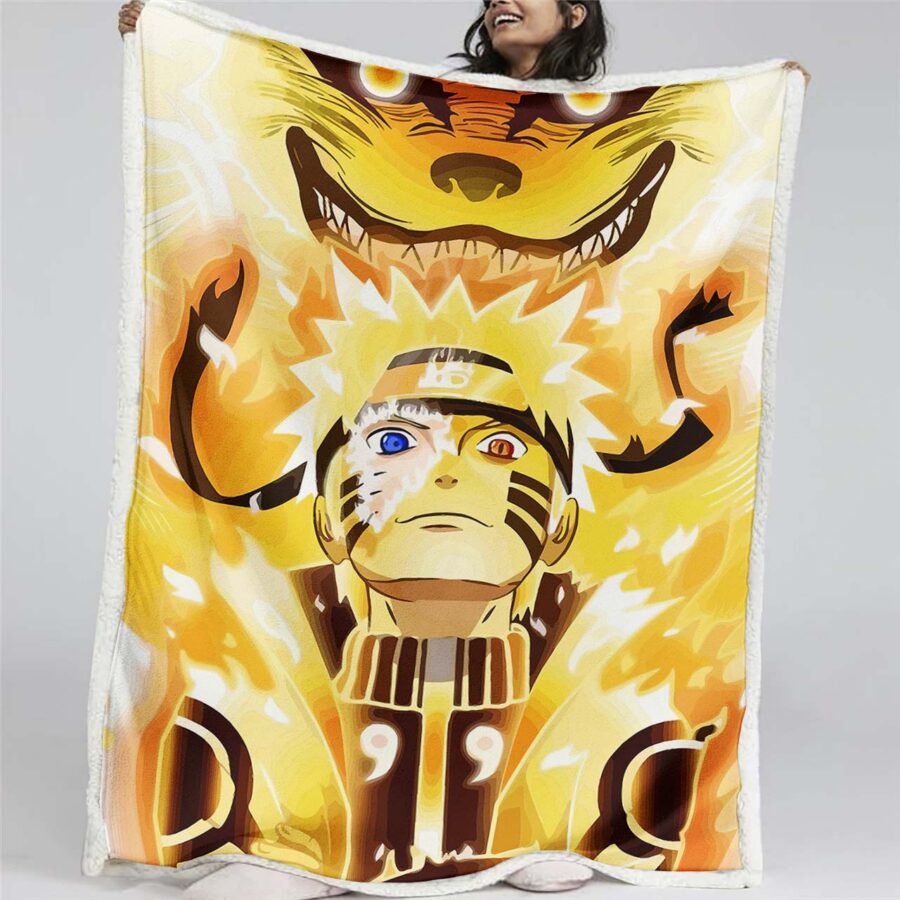 Naruto Uzumaki Charakter 02 Decke - Fleecedecke