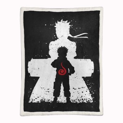 Alternative view of Naruto Uzumaki Charakter 03 Decke - Fleecedecke