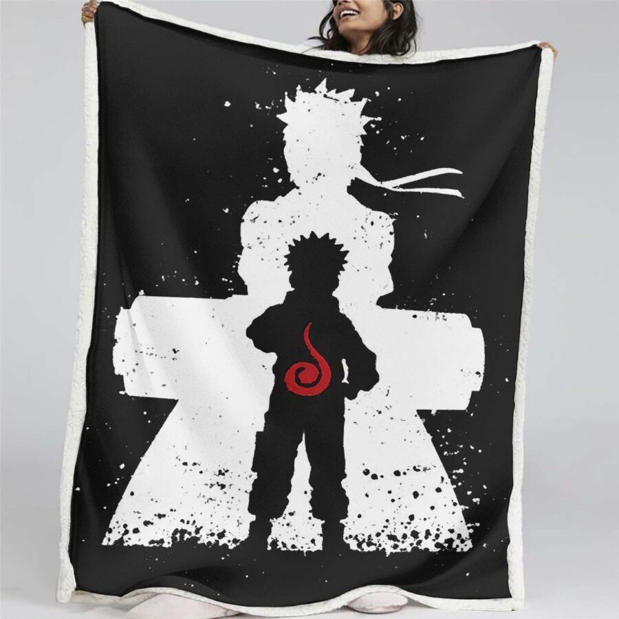 Naruto Uzumaki Charakter 03 Decke - Fleecedecke