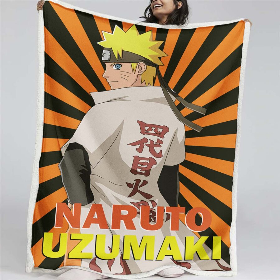 Naruto Uzumaki Charakter 04 Decke - Fleecedecke