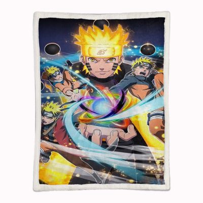 Alternative view of Naruto Uzumaki Charakter 05 Decke - Fleecedecke