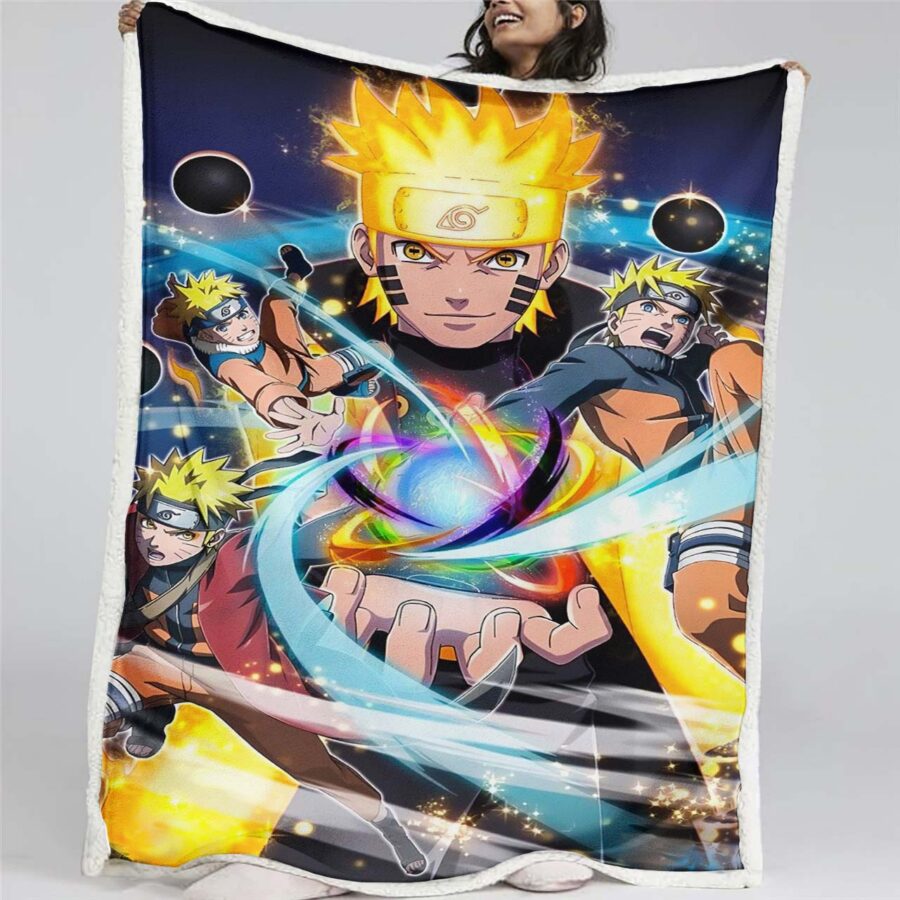 Naruto Uzumaki Charakter 05 Decke - Fleecedecke