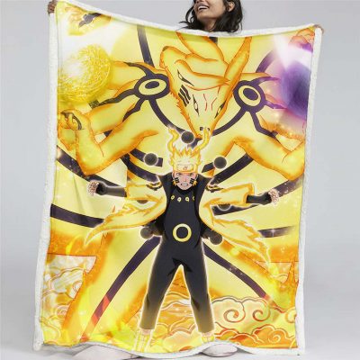Naruto Uzumaki Charakter 06 Decke - Fleecedecke