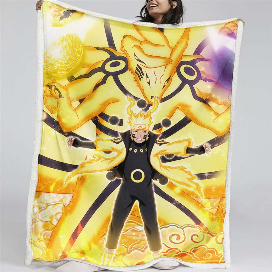 Naruto Uzumaki Charakter 06 Decke - Fleecedecke