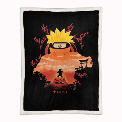 Alternative view of Naruto Uzumaki Charakter 07 Decke - Fleecedecke