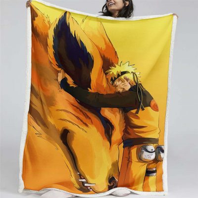 Naruto Uzumaki Charakter 08 Decke - Fleecedecke