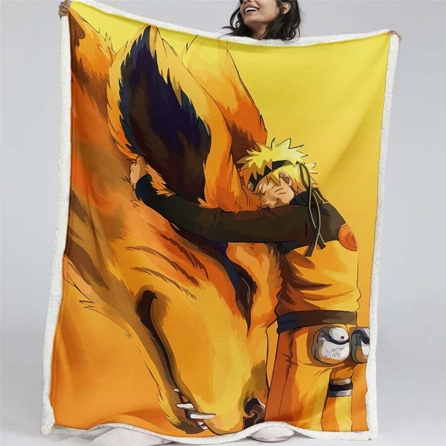 Naruto Uzumaki Charakter 08 Decke - Fleecedecke