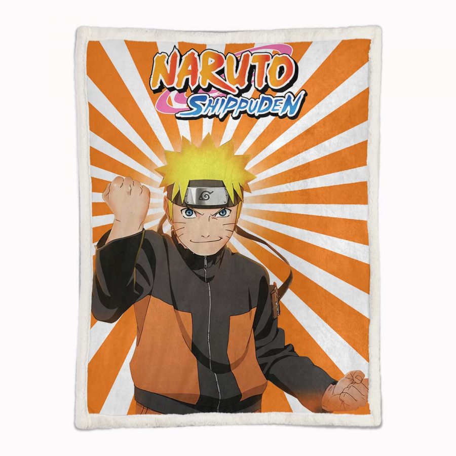 Naruto Uzumaki Charakter 09 Decke - Fleecedecke – Bild 2