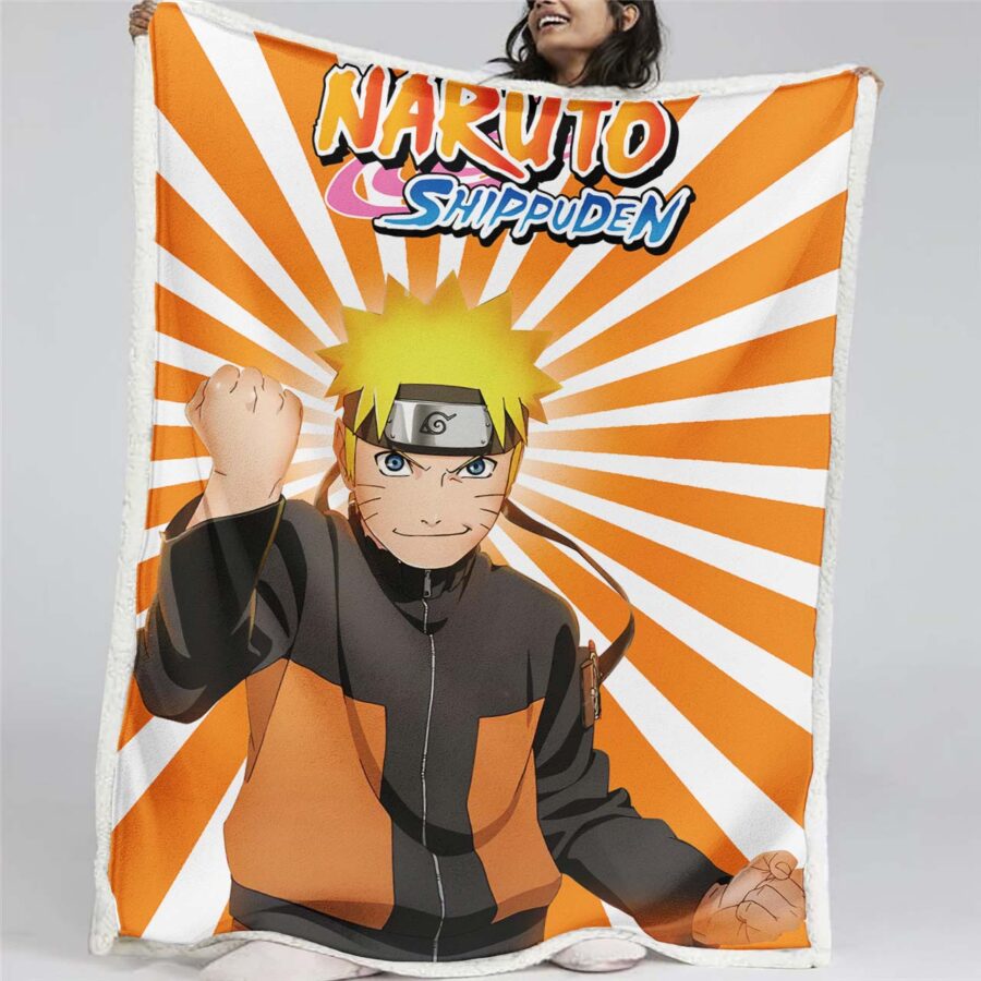 Naruto Uzumaki Charakter 09 Decke - Fleecedecke