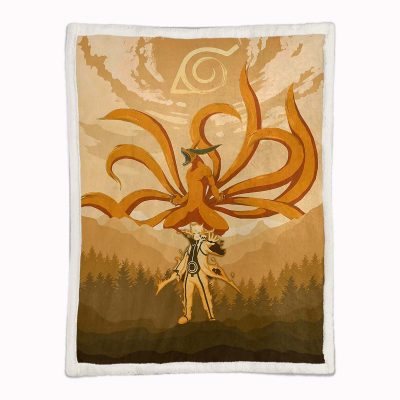 Alternative view of Naruto Uzumaki Charakter 10 Decke - Fleecedecke