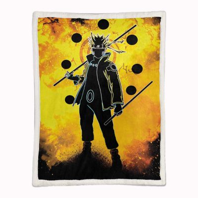 Alternative view of Naruto Uzumaki Charakter 11 Decke - Fleecedecke
