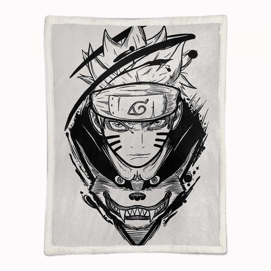 Naruto Uzumaki Charakter 13 Decke - Fleecedecke – Bild 2