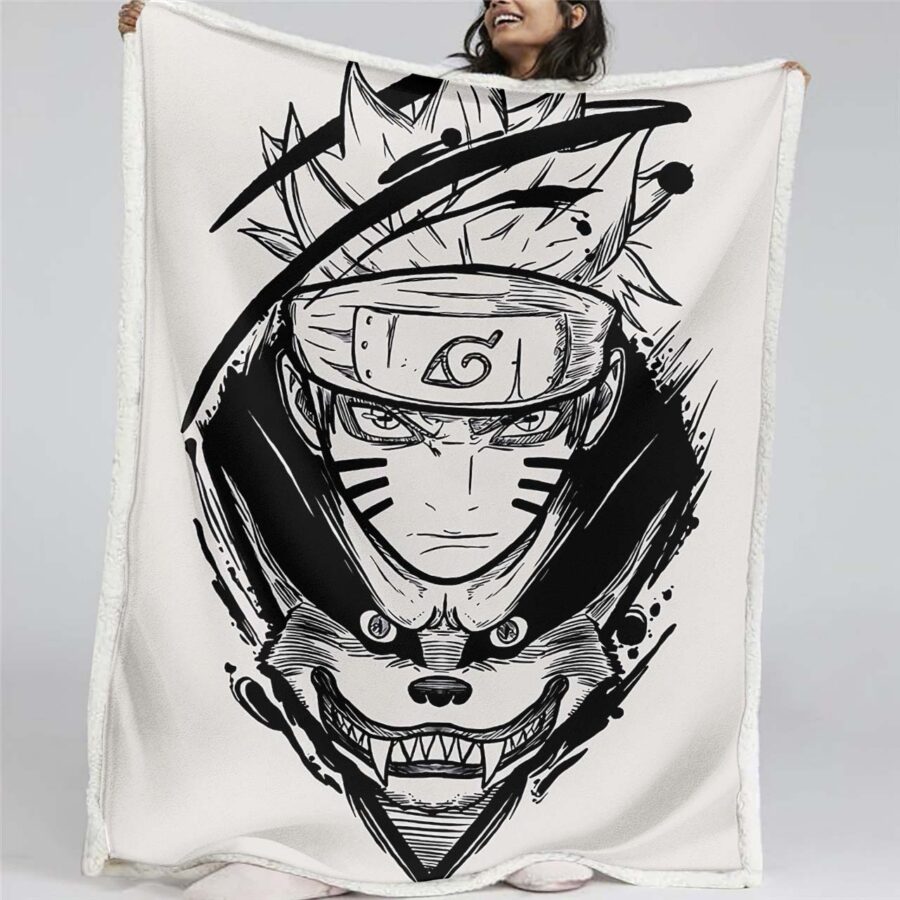Naruto Uzumaki Charakter 13 Decke - Fleecedecke