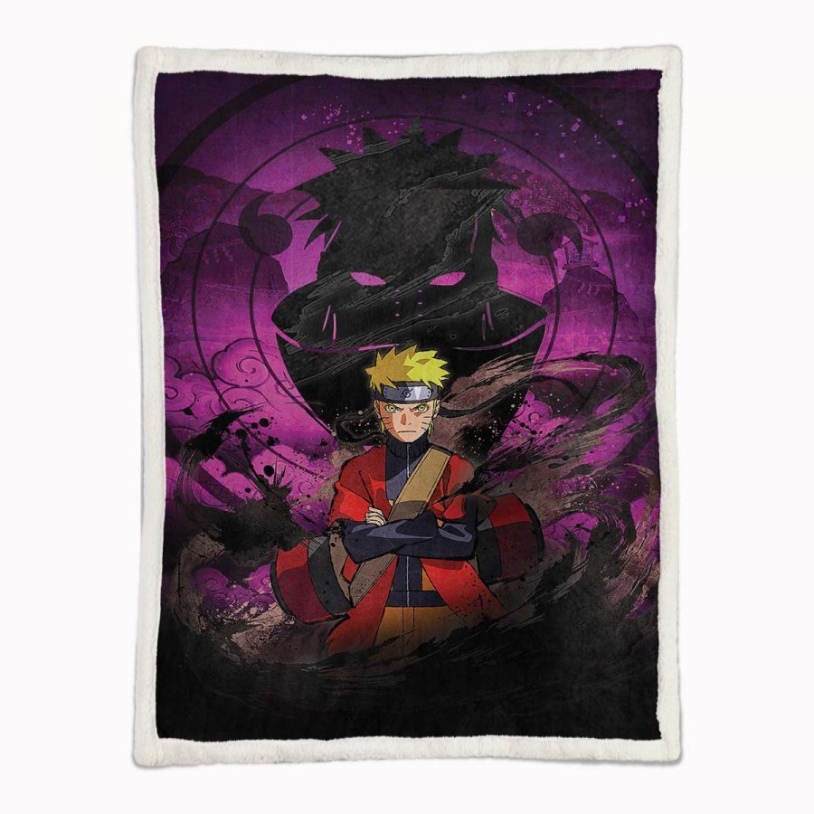 Naruto Uzumaki Charakter 14 Decke - Fleecedecke – Bild 2