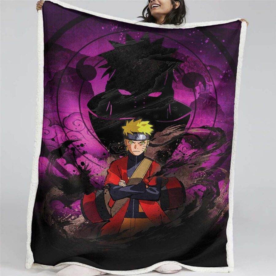 Naruto Uzumaki Charakter 14 Decke - Fleecedecke