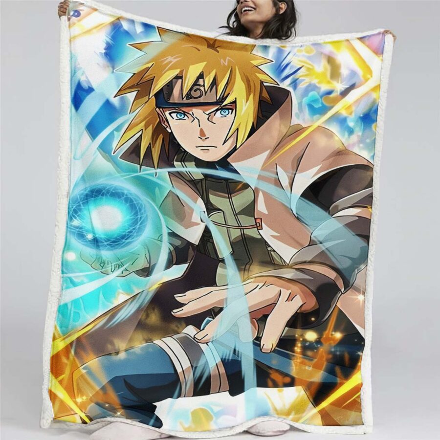 Naruto Uzumaki Charakter 15 Decke - Fleecedecke