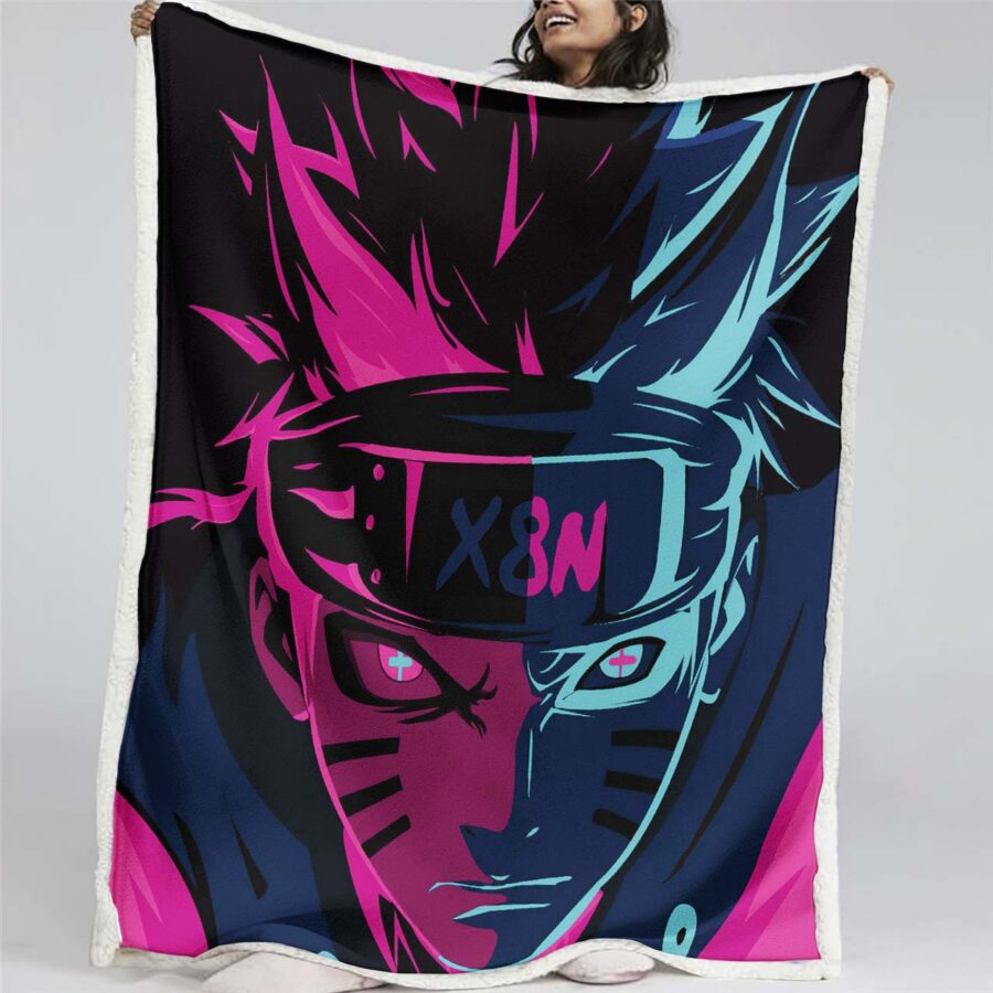 Naruto Uzumaki Charakter 17 Decke - Fleecedecke