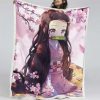 Nezuko Kamado Demon Slayer 02 Decke - Fleecedecke