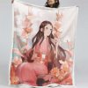 Nezuko Kamado Demon Slayer 03 Decke - Fleecedecke