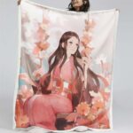Nezuko Kamado Demon Slayer 03 Decke – Fleecedecke