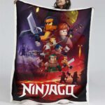 Ninjago Alle Charaktere 1002 Decke – Fleecedecke