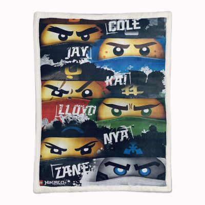 Alternative view of Ninjago Alle Charaktere 1003 Decke - Fleecedecke
