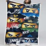 Ninjago Alle Charaktere 1003 Decke – Fleecedecke