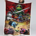Ninjago Alle Charaktere 1005 Decke – Fleecedecke