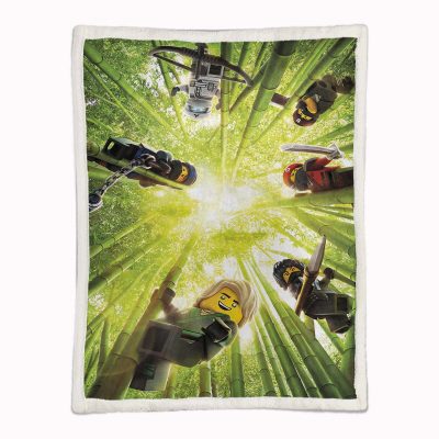 Alternative view of Ninjago Alle Charaktere 1006 Decke - Fleecedecke