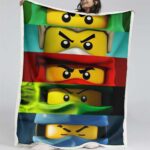 Ninjago Alle Charaktere 1007 Decke – Fleecedecke