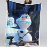 Olaf Die Eiskönigin 01 Decke – Fleecedecke