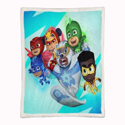 Alternative view of PJ Masks Alle Charaktere 03 Decke - Fleecedecke