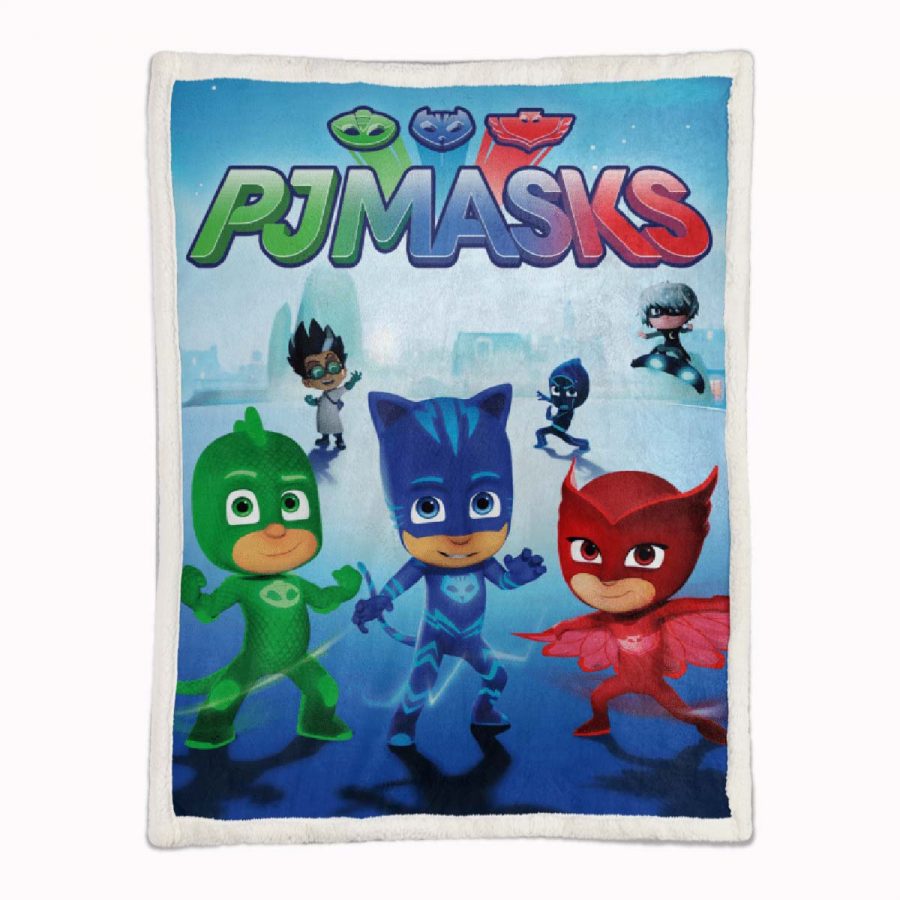 PJ Masks Alle Charaktere 04 Decke - Fleecedecke – Bild 2