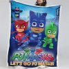 PJ Masks Alle Charaktere Auf geht’s zu PJ Masks 07 Decke - Fleecedecke