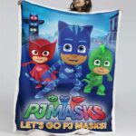 PJ Masks Alle Charaktere Auf geht’s zu PJ Masks 07 Decke – Fleecedecke