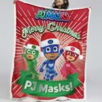 PJ Masks Alle Charaktere Frohe Weihnachten 05 Decke – Fleecedecke