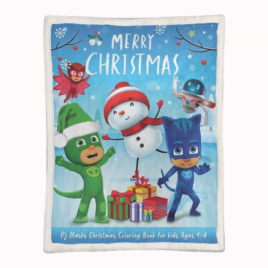 PJ Masks Alle Charaktere Frohe Weihnachten 06 Decke - Fleecedecke – Bild 2