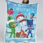 PJ Masks Alle Charaktere Frohe Weihnachten 06 Decke – Fleecedecke