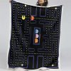 Pacman-Spielkarte 01 Decke - Fleecedecke