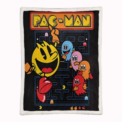 Alternative view of Pacman-Spielkarte 02 Decke - Fleecedecke