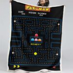 Pacman-Spielkarte 03 Decke – Fleecedecke