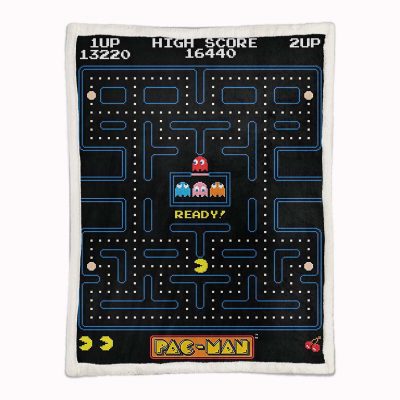 Alternative view of Pacman-Spielkarte 04 Decke - Fleecedecke