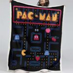 Pacman-Spielkarte 05 Decke – Fleecedecke