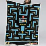 Pacman-Spielkarte 06 Decke – Fleecedecke