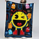 Pacman-Spielkarte 07 Decke – Fleecedecke