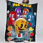 Pacman-Spielkarte 08 Decke – Fleecedecke
