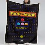 Pacman-Spielkarte 11 Decke – Fleecedecke